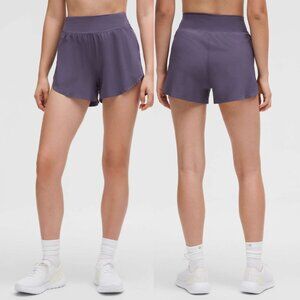 Lululemon Fast and Free Reflective High-Rise Classic-Fit Short 3"  - Nightfall